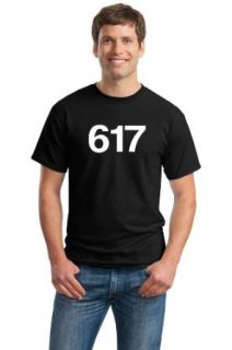617 AREA CODE Adult Unisex T shirt / Boston, Cambridge, Newton Clothing