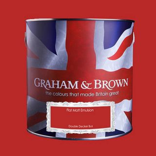 Graham & Brown Matt finish Double decker bus paint