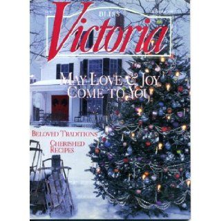 Victoria December 1998 Christmas Issue, Beloved Traditions, Cherished Recipes, Charlton House's Starry Christmas Eve, New Orleans Family Holiday, The Gardner Museum in Boston, Beautiful Ornaments, Kreischer Mansion Victoria Magazine   Romantic Living/