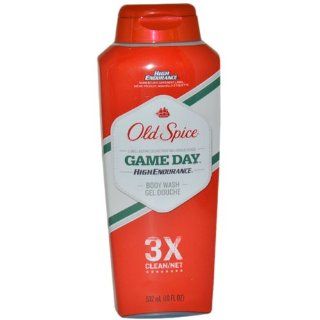 High Endurance Game Day Body Wash Men Body Wash by Old Spice, 18 Ounce : Bath And Shower Gels : Beauty