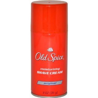 Old Spice Moisturizing Shave Cream Original, 11 Ounce : Beauty