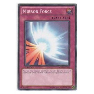 Yu Gi Oh!   Mirror Force Common Single Card (SDMA EN030) [Toy]: Toys & Games