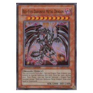 Yugioh 5d's Red Eyes Darkness Metal Dragon Super Rare Card Absolute Powerforce Limited Edition ABPF ENSE2 Toys & Games