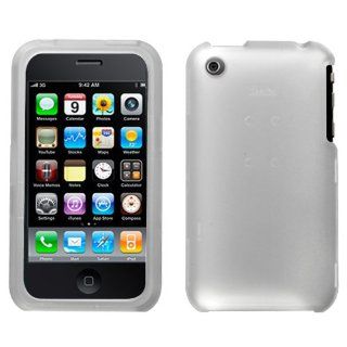 Hard Plastic Snap on Cover Fits Apple iPhone 3G 3GS Solid 2D Silver (Rubberized) AT&T (does NOT fit Apple iPhone or iPhone 4/4S or iPhone 5/5S/5C): Cell Phones & Accessories