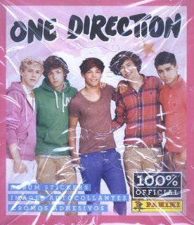 One Direction 1D Panini Album Sticker Box [50 packs]: Toys & Games