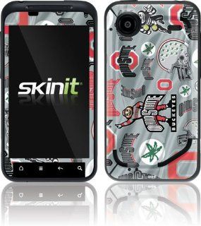 Ohio State University   Ohio State University Pattern Print   HTC Droid Incredible 2   Skinit Skin: Cell Phones & Accessories