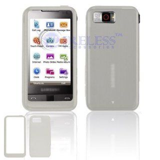 Samsung Omnia i910 Trans. Clear Silicon Skin Case Cell Phones & Accessories