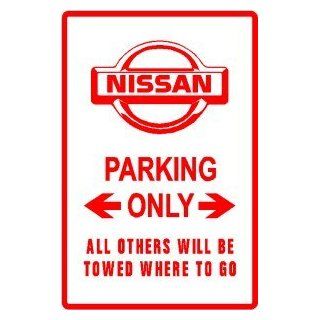 NISSAN PARKING ONLY car novelty street sign   Yard Signs