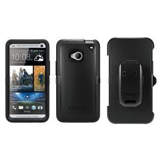 Sprint AT&T T Mobile OtterBox Defender Belt Clip Holster Case for HTC One M7 Black: Cell Phones & Accessories