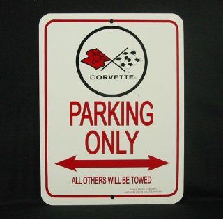 C3 1973 1982 Corvette Parking Only Sign Automotive