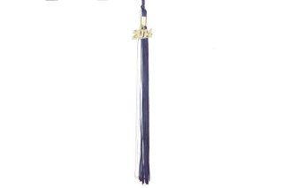 Navy Blue & White Graduation Tassel with Gold 2014 Year Charm : Other Products : Everything Else