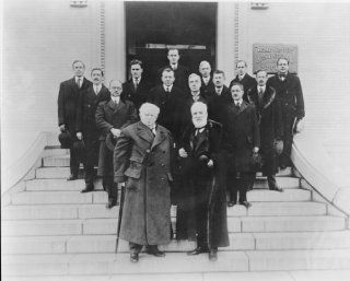 Alexander Graham Bell, Theodore Vail, Thomas Watson, Gilbert Grosvenor, and o d2  