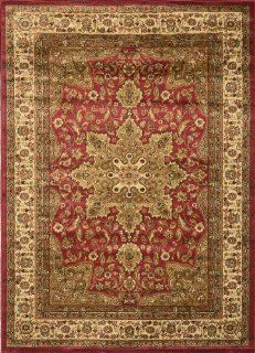 Home Dynamix Royalty, Traditional Area Rug 7 ft. 8 inches x 10 ft. 4 inches Red.  