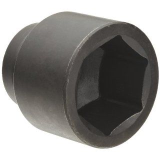 Martin 7672 Forged Alloy Steel 2 1/4" Type III Opening 1" Power Impact Drive Socket, 6 Points Standard, 3 3/16" Overall Length, Industrial Black Finish: Industrial & Scientific