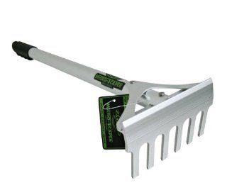 Microscaper Mini Grading Rake 5.5in Wide 23 5/8in Overall : Patio, Lawn & Garden