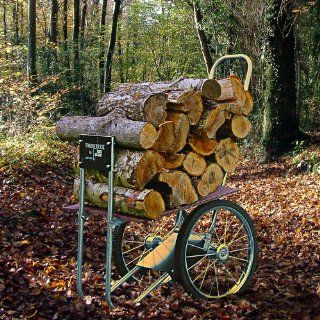 Carts Vermont Super Chuck Firewood Cart : Wood Cart : Patio, Lawn & Garden