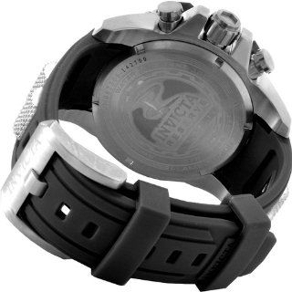 Invicta 11169 Men's Reserve Arsenal Black Dial Blue Rubber Strap Chronograph Watch: Invicta: Watches