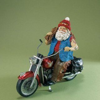 Clothtique Possible Dreams *BORN TO GIVE* Motorcycle Santa w/Gifts : Collectible Figurines : Everything Else