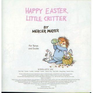 Happy Easter, Little Critter (Little Critter) (Look Look) Mercer Mayer 0033500117237 Books