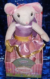 Angelina Ballerina 14" Poseable Plush with "Alice's Present" DVD: Toys & Games