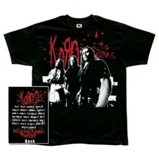 Korn   Band Shot Tour T Shirt: Music Fan T Shirts: Clothing