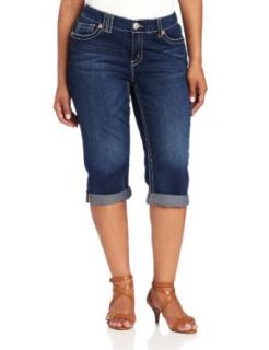 Seven7 Women's Plus Size DBL NDL Roll Crop, Charisma, 20 at  Womens Clothing store: Jeans
