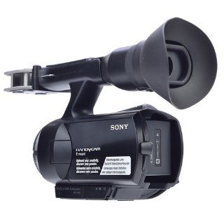Sony NEXVG10 Full HD Interchangeable Lens Camcorder (Black) : Sony Carl Zeiss Cam Corder : Camera & Photo