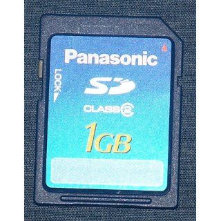 Panasonic 1GB SD Memory Card with SD Speed Class 2 performance: Electronics