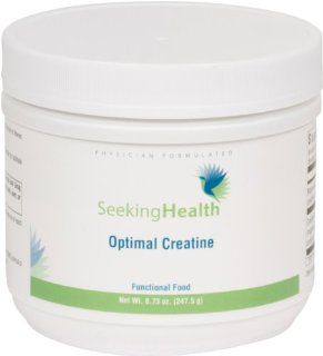 Optimal Creatine  Functional Food Powder  Provides Creatine Bound To Magnesium For Optimal Absorption  247.5 Grams  225 Servings Per Container  Seeking Health: Health & Personal Care