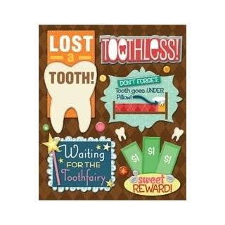 Bulk Buy: K&Company Sticker Medley Losing A Tooth (6 Pack)