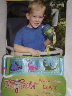 No Throw Baby Bottle and Sippy Cup Tether, Blue Dinosaurs : Baby Pacifiers : Baby
