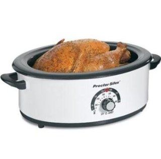 Hamilton Beach Proctor silex 6.5 Qt. Roaster Oven Provides Fast Easy Roasting and Bakes: Kitchen & Dining
