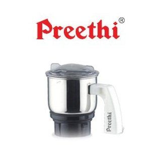 Preethi Blue Leaf Platinum Mixer 110 Volts   3 Jars / Preethi Mixie / Preethi Blender / Preethi Juicer   Free Service Kit Included (0.4 Liter Jar): Kitchen & Dining