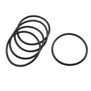 5 Pcs 70mm x 63mm Flexible Black Rubber O Ring Oil Seal Gaskets: Home Improvement