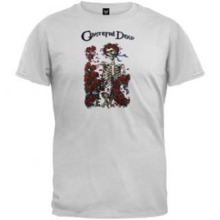 Grateful Dead   Skeleton & Roses T Shirt: Clothing