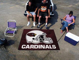 Fanmats Home Indoor sports Team Logo Mat Arizona Cardinals Tailgater Rug 60"72"  Sports Related Tailgater Mats  Sports & Outdoors