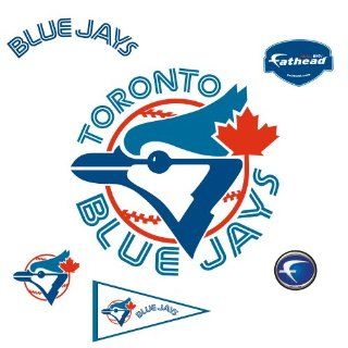MLB Toronto Blue Jays Classic Logo Wall Graphic : Wall Decor Stickers : Sports & Outdoors