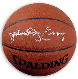 Julius Erving Autographed Basketball : Sports Related Collectibles : Sports & Outdoors