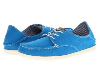 OluKai Heleuma Canvas W Womens Shoes (Blue)