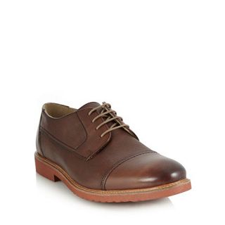 RJR.John Rocha Designer brown leather cap toed shoes