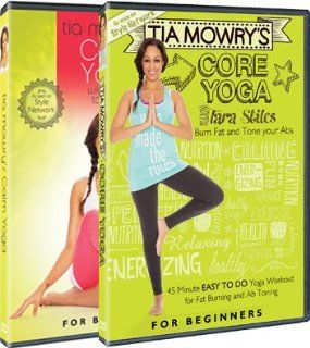 Tia Mowry's Complete Calm & Core Yoga Series with Tara Stiles: Tia Mowry, Tara Stiles, Darren Capik: Movies & TV