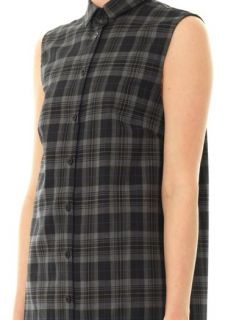 Check print sleeveless shirt dress  Anne Vest  MATCHESFASHIO