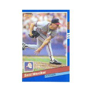 1991 Donruss #299 Kent Mercker UER/(IP listed as 53&/should be 52) at 's Sports Collectibles Store