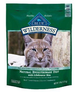 Blue Buffalo Wilderness Grain Free Dry Cat Food, Duck Recipe, 2 Pound Bag : Dry Pet Food : Pet Supplies