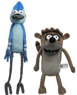 Regular Show 9" Deluxe Pull String Plush With Sound Assorted Case Of 8: Toys & Games