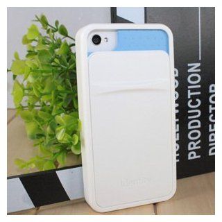 iFACE identity Episode 1 Hard Case for iPhone 4S/4 (White x Light Blue): Cell Phones & Accessories