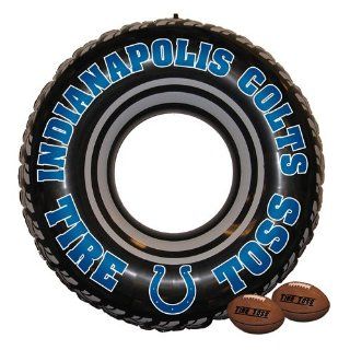 NFL Indianapolis Colts Tire Toss Game : Sports & Outdoors