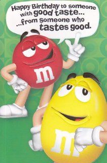 Greeting Card Birthday M & M's "Happy Birthday to Someone": Health & Personal Care