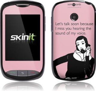 Someecards   Someecards Girl Talk   LG 800G   Skinit Skin: Cell Phones & Accessories