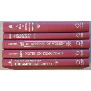 Notes on Democracy: H. L. Mencken: 9780374955731: Books